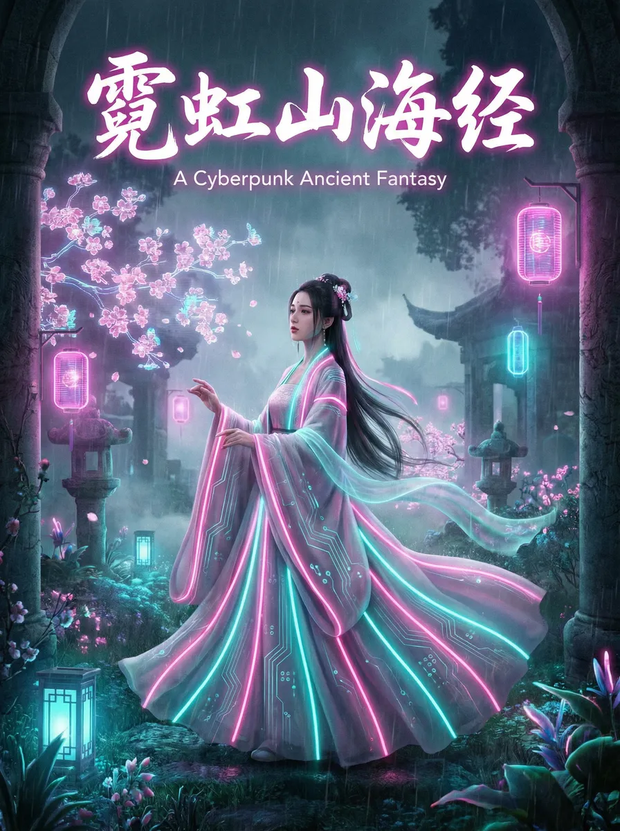 解脱mm 古风奇缘短剧 - 霓虹山海经海报