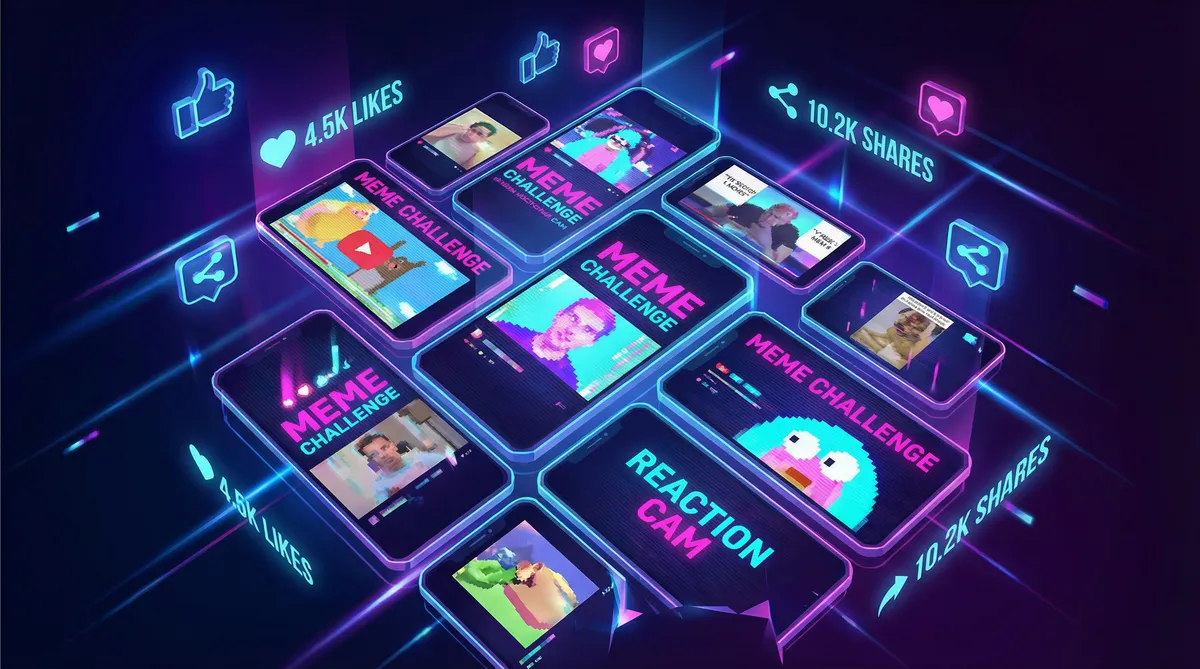 解脱mm 热梗挑战活动 - 用户二次创作展示